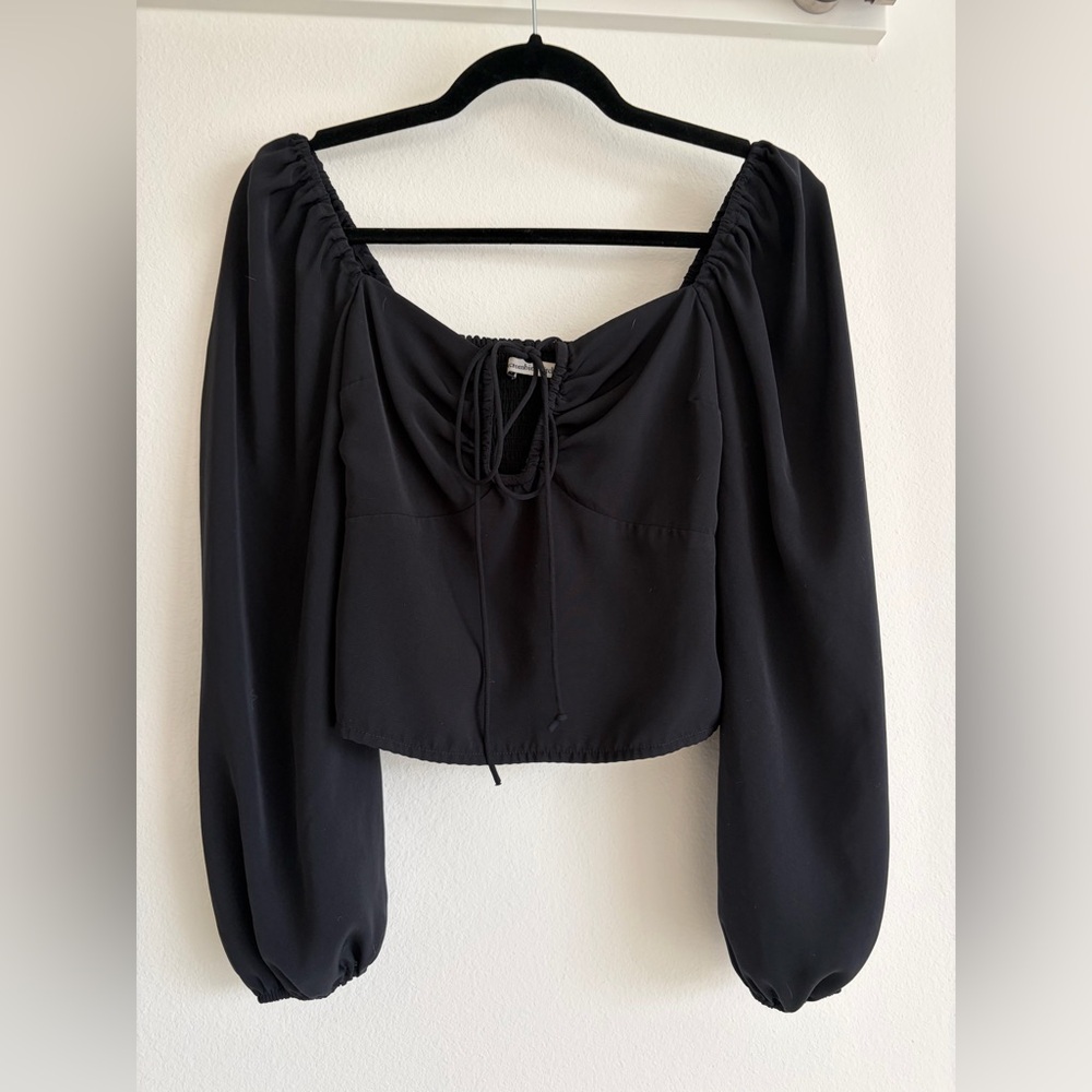 Abercombie and Fitch Elegant Black Women's Top